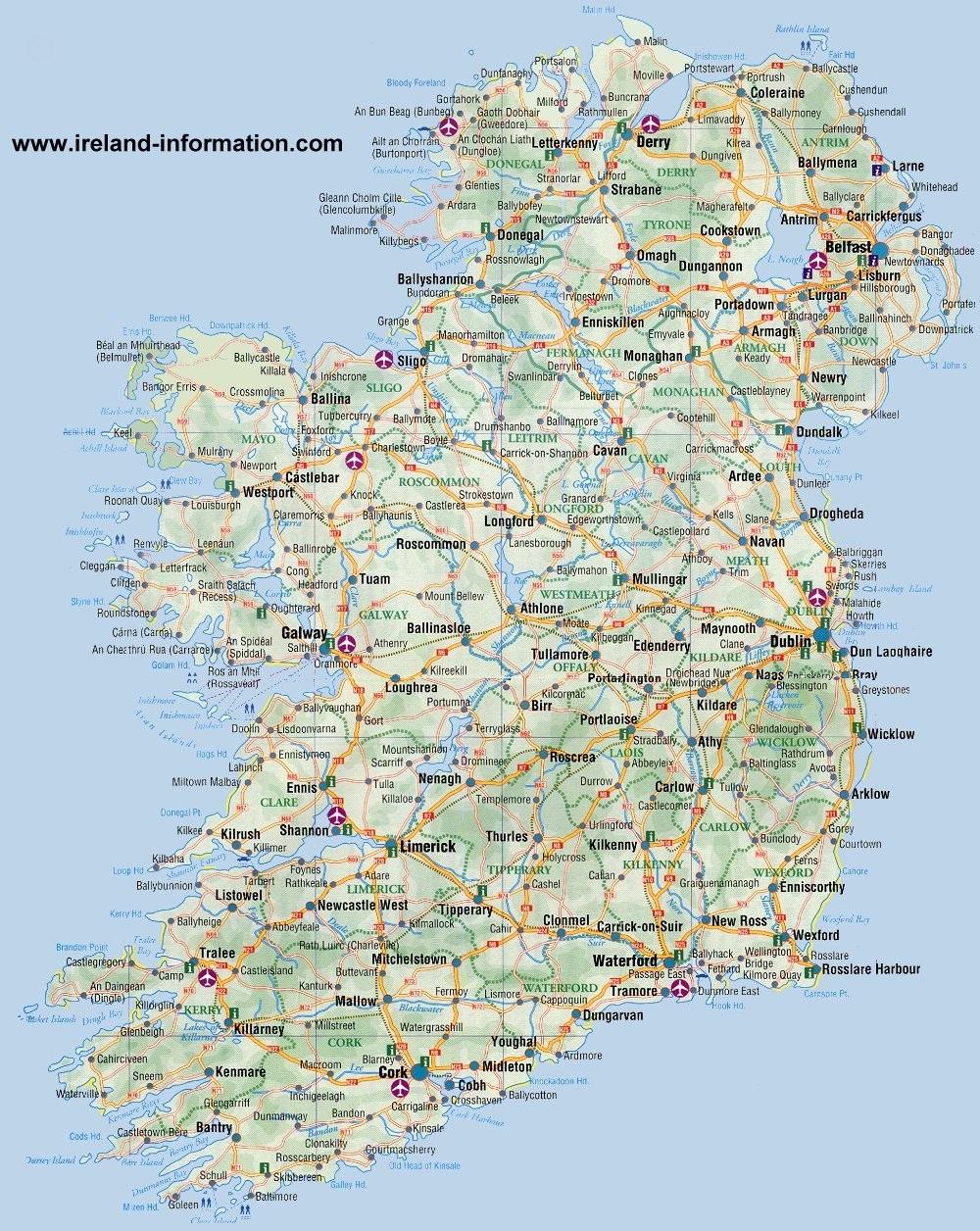 Map showing HeartBuild service areas