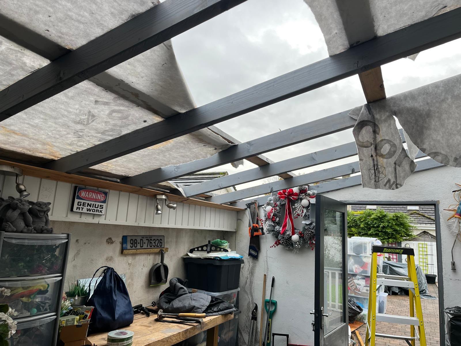 Roof and gutter repair